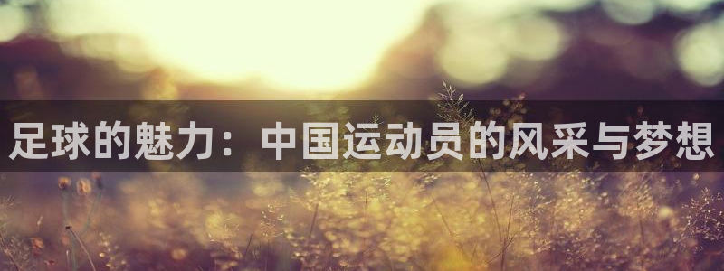 米兰体育官方正版app神州：足球的魅力：中国运动员的